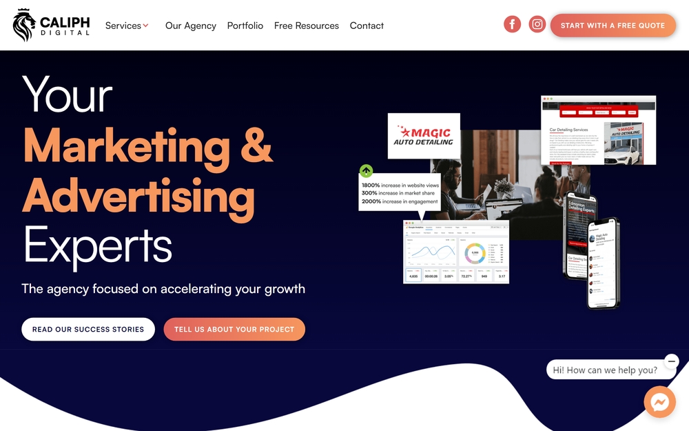 img of B2B Digital Marketing Agency - Caliph Digital